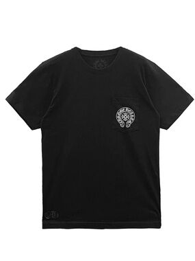 Chrome Hearts | Tops | Chrome Hearts White Vneck Tee With Black